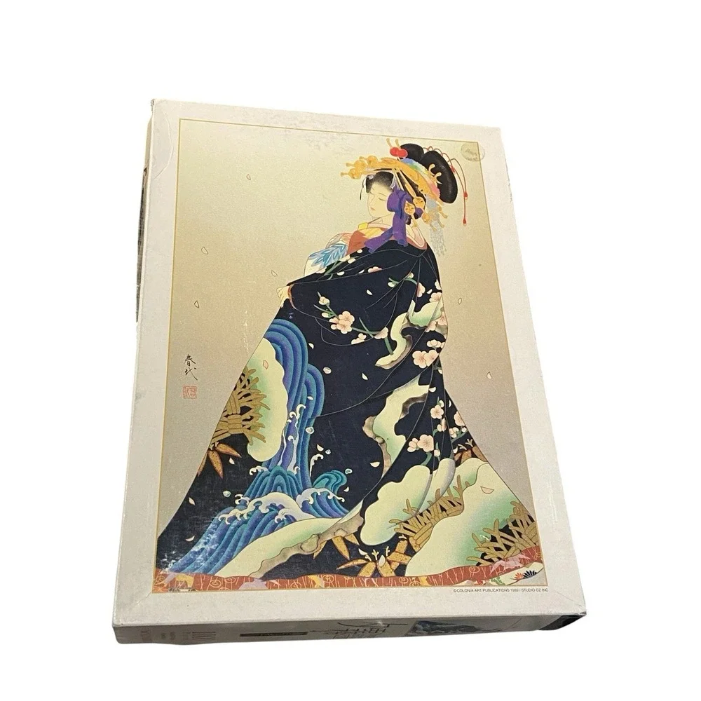 Sunbird Yugiri No.10-262 Haruyo Collection 1000 Piece Puzzle Japan 80's